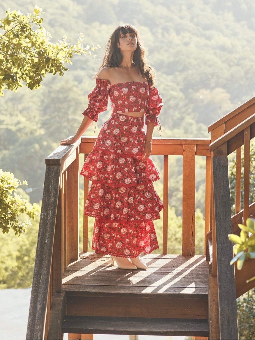 Eddy Tiered Ruffle Skirt